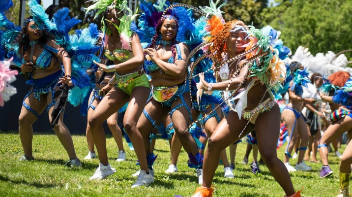 Celebrate Oakland Carnival this weekend in the Bay Area. Photo courtesy of Mercury News (Credit: Haley Nelson).
