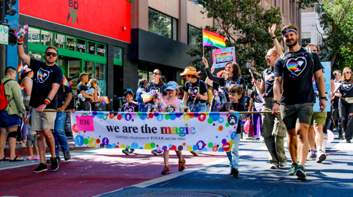 Parade at Oakland Pride. Photo courtesy of Oakland Pride. 