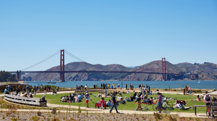 how to get to the Golden Gate Bridge from BART