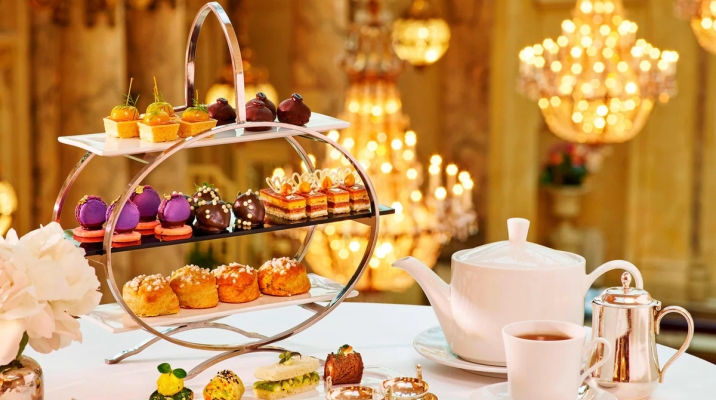The Palace Hotel offers one of the fanciest afternoon tea experiences in the Bay Area. Photo courtesy of The Palace Hotel. 