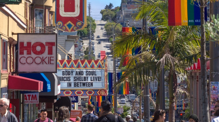 Explore the neighborhood at Castro Art Walk