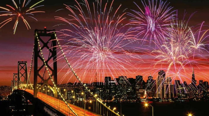Enjoy fireworks in San Francisco this Fourth of July. Photo courtesy of CrawlSF.