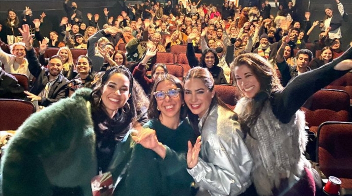 Friends enjoying San Francisco IndieFest