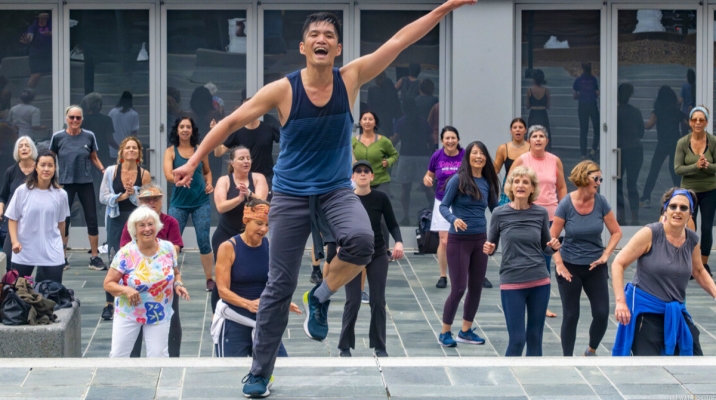 Get moving at YBG Dance Day. Photo courtesy of Yerba Buena Gardens Festival. 