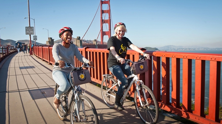 BARTable by bike: Golden Gate Bridge